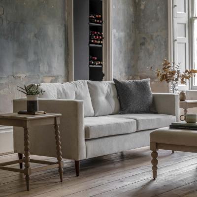 Woods Furniture Whitekirk 3 Seater Sofa in Light Grey