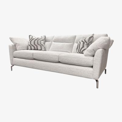 Woods Furniture Montana 3 Seater Sofa - Montana 3 Seater Sofa Fabric Aqua CleanForever