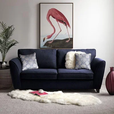 Woods Furniture Cameron 3 Seater Sofa - Navy