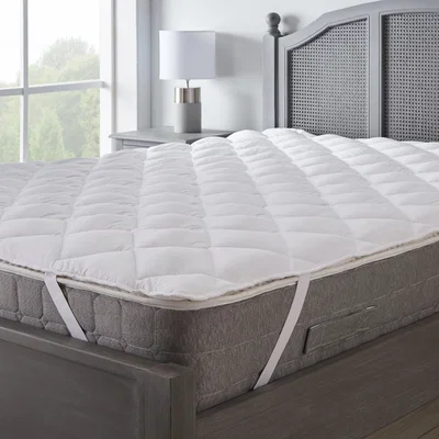 Dunelm Superbounce Mattress Topper White