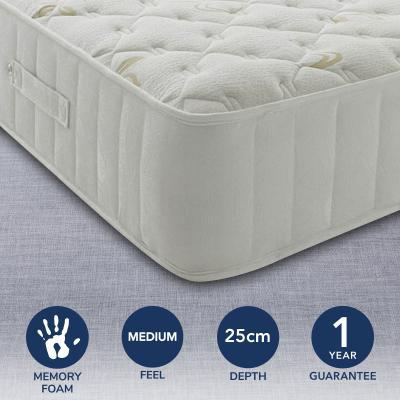 Dunelm Ultimate Orthopaedic Medium 1400 Pocket Mattress Cream (Natural)