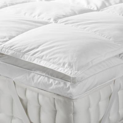 John Lewis John Lewis & Partners Natural Goose Feather and Down 5cm Deep Mattress Topper