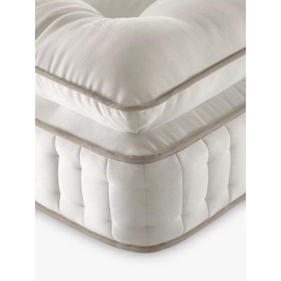John Lewis John Lewis & Partners Luxury Natural Collection Mohair Pillowtop 16000, Single, Firmer Tension Pocket Spring Mattress