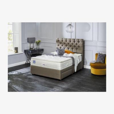 Downtown Relyon Dreamworld Ullswater Natural Silk 2900 Firm Edge Sprung Set