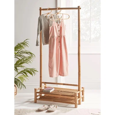 Cox and Cox NEW Bamboo Mini Clothes Rail