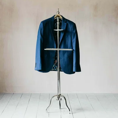 Graham & Green Silver Valet Stand