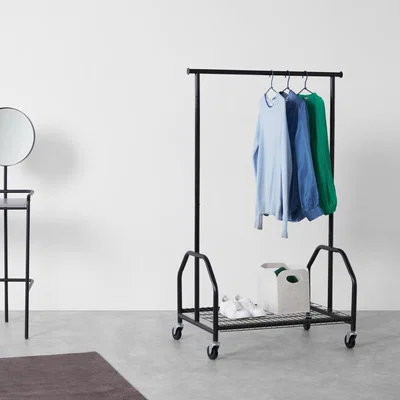 Made.com Moss Garment Rack, Black