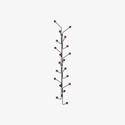 Nordic Nest Bill Vertical hanger Black-dark brown