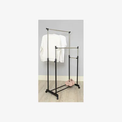 The Range Premium Garment Rail - Black