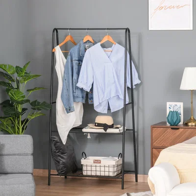 The Range A Shaped Clothes Rack Garment Hanger - Black
