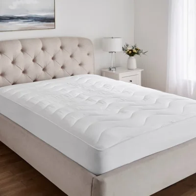 Dunelm Dorma Tencel Mattress Enhancer White
