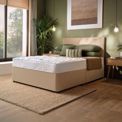 Dunelm Silentnight Everyday Mattress and Divan Set