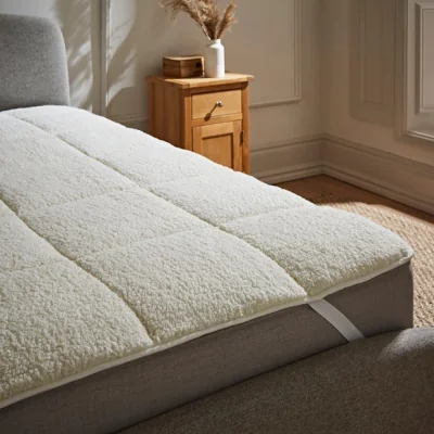 Dunelm Teddy Bear Cream Mattress Enhancer Cream