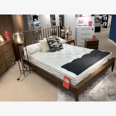 Furniture Village Stockholm Kingsize Frame And Vispring Traditional Mattress