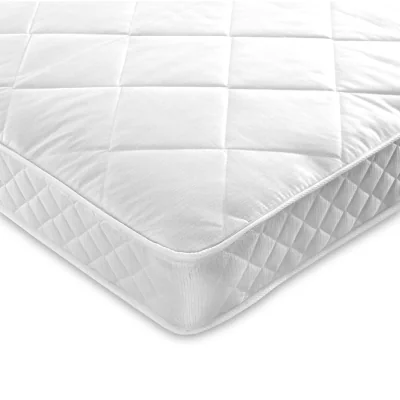 Furniture123 Luxury Quilted Small Double 4ft Coil Sprung Mattress - Medium/Firm