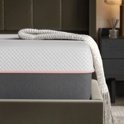 Furniture123 Small Double Hybrid Memory Foam Top 1000 Pocket Sprung Rolled Mattress - Sleepful Unwind