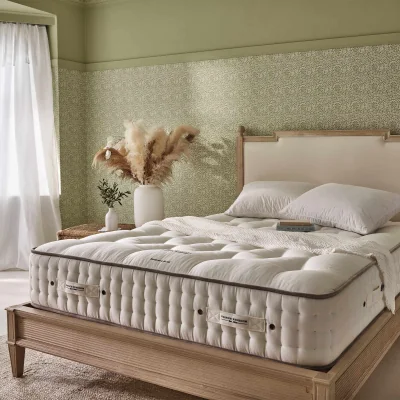 French Bedroom Stay Cool Luxury Latex 3000 Mattress, with Personalisation (Double Bed)