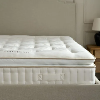 Feather & Black Tennyson Mattress, Super King - Split Tension Mattress, Medium - Firm
