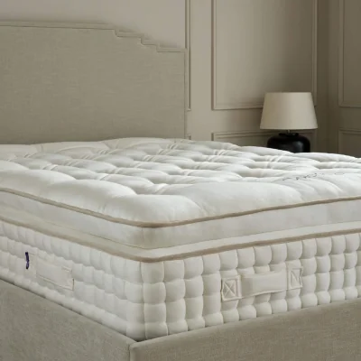 Feather & Black Coleridge Mattress, King - Single Tension Mattress, Firm
