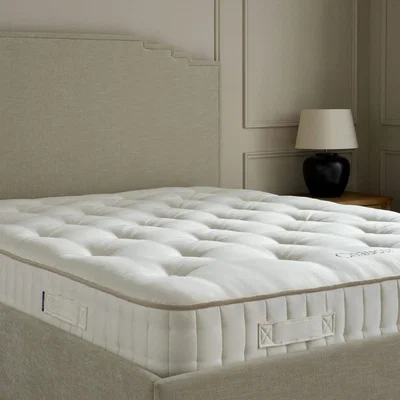 Feather & Black Chaucer Mattress, Single - Single Tension Mattress, Medium