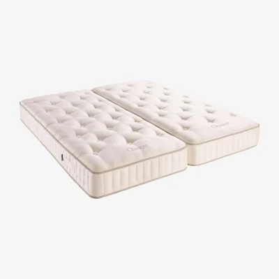 Feather & Black Chaucer Mattress, Super King - Zip & Link Mattress, Soft