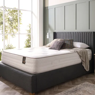 Habitat Aspire Dual Sided Cashmere & Cotton 1000 Pocket Sprung Mattress - Single