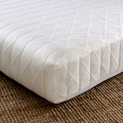 Happy Beds Touch 7-Zone Memory Foam Orthopaedic Rolled Mattress - 4ft Small Double (120 x 190 cm)