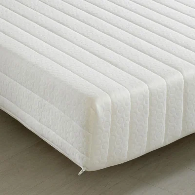 Happy Beds Touch 3-Zone Memory Foam Orthopaedic Rolled Mattress - 2ft6 Small Single (75 x 190 cm)