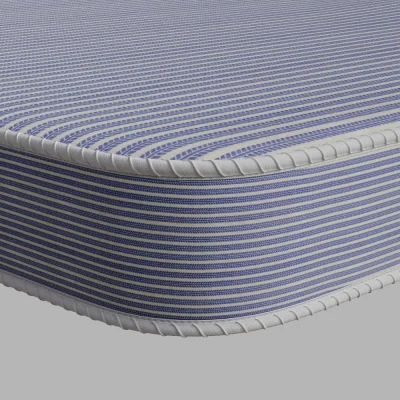 Happy Beds Maryland - Single - Open Coil Spring Contract Mattress with Crib 5 Certification - Fabric - 3ft