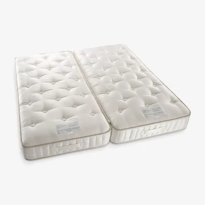 John Lewis John Lewis & Partners Luxury Natural Collection Egyptian Cotton 5750, King Size, Firmer Tension Pocket Spring Zip Link Mattress
