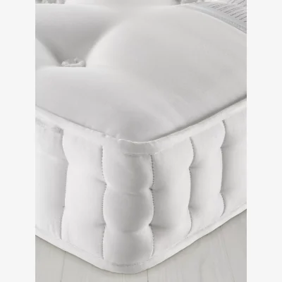 John Lewis John Lewis & Partners Natural Collection Fleece Wool 8400, King Size, Firm Tension Pocket Spring Zip Link Mattress