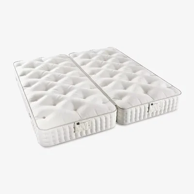 John Lewis John Lewis British Natural Collection Swaledale 1600 Zip Link, Firmer Tension, Super King Size