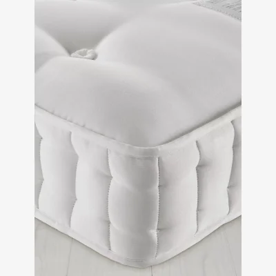 John Lewis John Lewis & Partners Natural Collection Fleece Wool 8400, King Size, Medium Tension Pocket Spring Mattress
