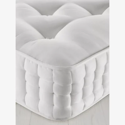 John Lewis John Lewis & Partners Natural Collection Goat Angora 16400, King Size, Firm Tension Pocket Spring Mattress