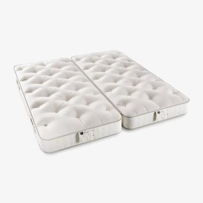 John Lewis John Lewis British Natural Collection Linen 3250 Zip Link, Firmer Tension, King Size
