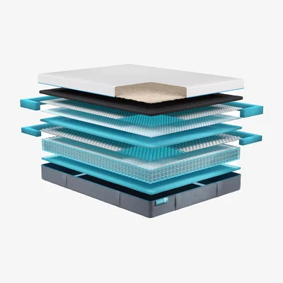 John Lewis Simba Hybrid® Luxe Mattress, Medium/Firm Tension, Single
