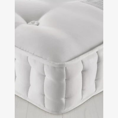 John Lewis John Lewis & Partners Natural Collection Fleece Wool 8400, Small Double, Medium Tension Pocket Spring Mattress