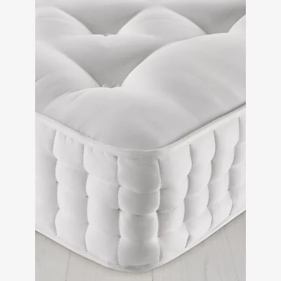 John Lewis John Lewis & Partners Natural Collection Goat Angora 16400, Double, Firm Tension Pocket Spring Mattress