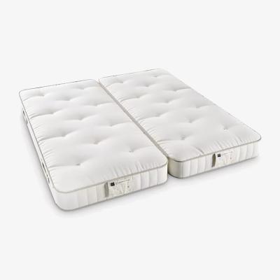 John Lewis John Lewis British Natural Collection Hemp 2750 Zip Link, Regular Tension, Super King Size