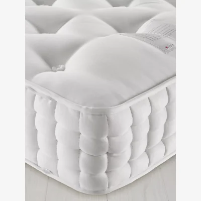 John Lewis John Lewis & Partners Natural Collection Goat Angora 16400, King Size, Medium Tension Pocket Spring Zip Link Mattress