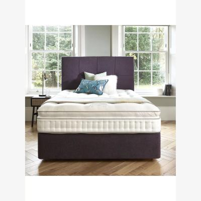 John Lewis John Lewis OUTLET Luxury Natural Collection British Wool Pillowtop 11000, Single, Regular Tension Pocket Spring Mattress, Like New
