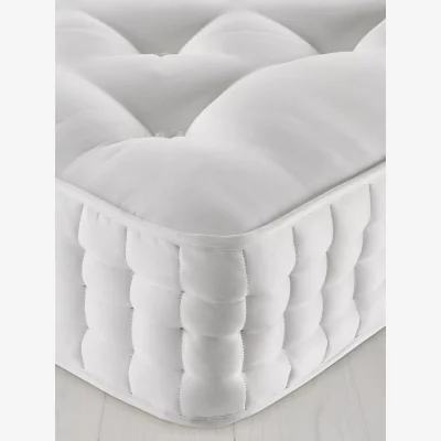 John Lewis John Lewis & Partners Natural Collection Wensleydale Wool 13400, Single, Firm Tension Pocket Spring Mattress