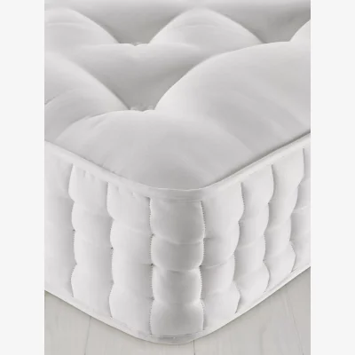 John Lewis John Lewis & Partners Natural Collection Silk 19400, King Size, Firm Tension Pocket Spring Mattress