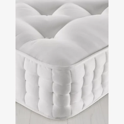 John Lewis John Lewis & Partners Natural Collection Goat Angora 16400, Small Double, Firm Tension Pocket Spring Mattress
