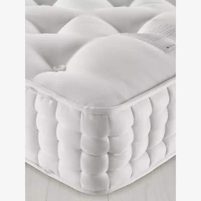 John Lewis John Lewis & Partners Natural Collection Wensleydale Wool 13400, Super King Size, Firm Tension Pocket Spring Zip Link Mattress