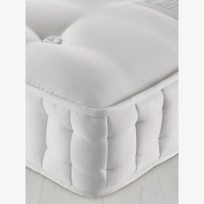 John Lewis John Lewis & Partners Natural Collection Swaledale Wool 11400, Small Double, Medium Tension Pocket Spring Mattress