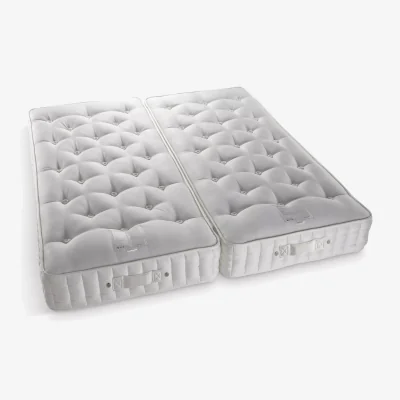 John Lewis John Lewis & Partners Natural Collection Goat Angora 16400, Super King Size, Firm Tension Pocket Spring Zip Link Mattress