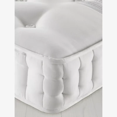 John Lewis John Lewis & Partners Natural Collection Fleece Wool 8400, Super King Size, Medium Tension Pocket Spring Zip Link Mattress