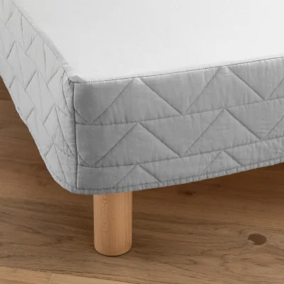 La Redoute Zig-Zag Scenario 100% Cotton Quilted Mattress Cover