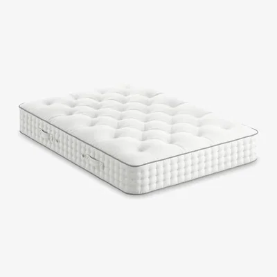 Marks & Spencer Natural Wool  1500 Pocket Spring Firm Mattress - 3FT - White, White